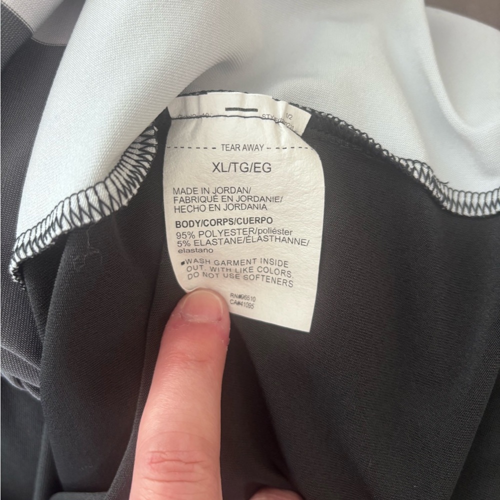 Under Armour Men's Black, Gray, and White Polo Shirt - Picture 4 of 4